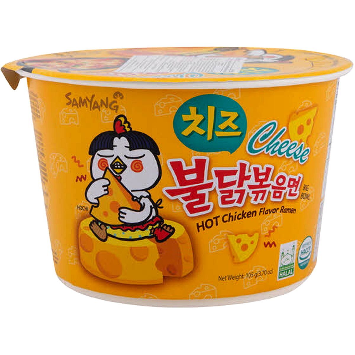 Samyang Buldak Cheese Big Bowl 16x105g 16in1
