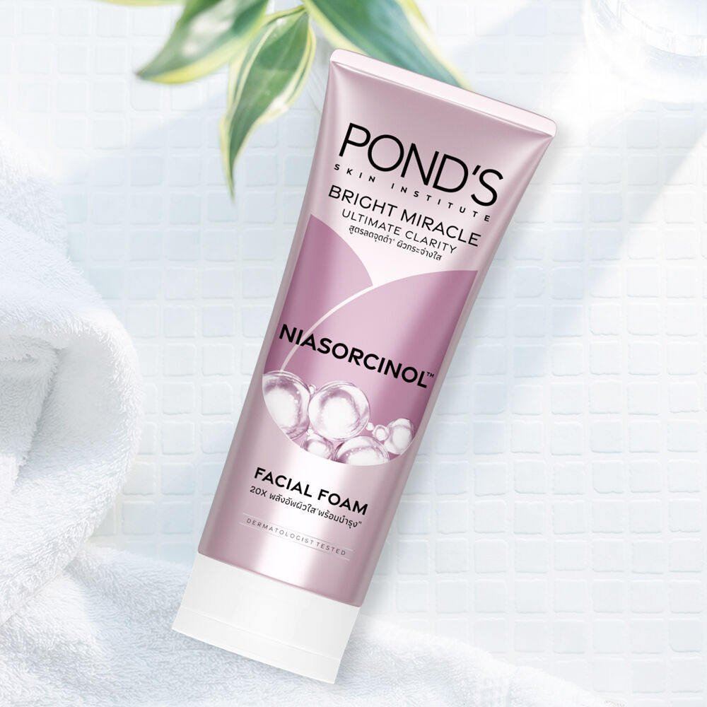 Pond's Pond'S Bright Miracle Ultimate Clarity Niasorcinol Facial Foam (90 G x 6)