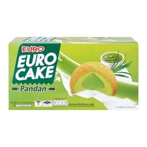 Euro Puff Cake Pandan 17g x 12 pcs