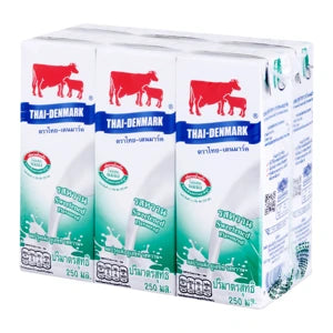 THAI-DENMARK UHT Milk Sweetened Flavour 250 ml x 6 packs