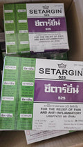 SETARGIN 525 (For the Relief of Pain and Anti-Inflammatory)