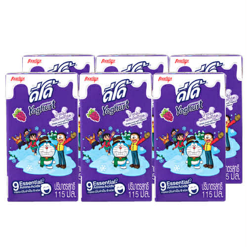 DeeDo Grape Juice with Yoghurt 115 ml 1x6x10