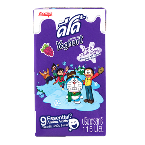DeeDo Grape Juice with Yoghurt 115 ml 1x6x10