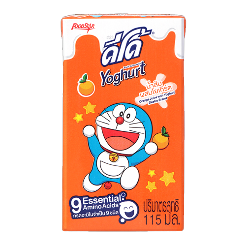 DeeDo Orange Juice with Yoghurt 115 ml 1x6x10