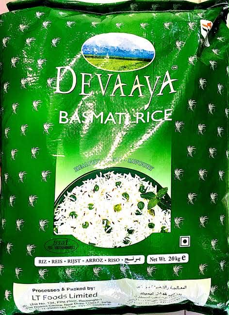 Daawat Devaaya Basmati Rice, 20 kg