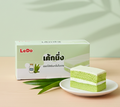 LEDO BRAND STEAMED CAKE WITH PANDAN CREAM