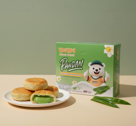 HENG HENG PANDAN FLAVORED PIE