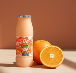 DEEDO ORANGE JUICE WITH YOGURT
