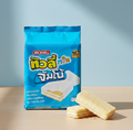 MILK FLAVOURED CREAM COATED WAFER