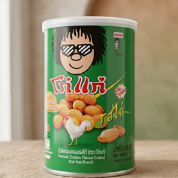 KOH-KAE PEANUT CHICKEN FLAVOUR COATED