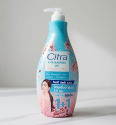CITRA AHA SAKURA UV BODY LOTION