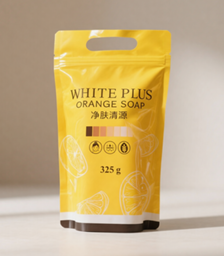 WHITE PLUS ORANGE SOAP