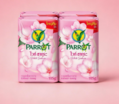 PARROT BAR SOAP WHITE SAKURA