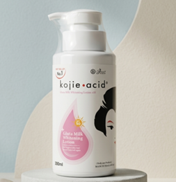KOJIE ACID GLUTA MILK WHITENING LOTION