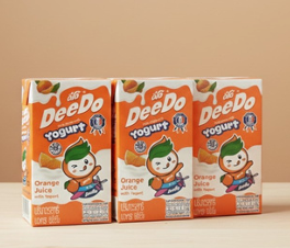 DEEDO ORANGE JUICE WITH YOGURT