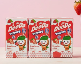 DEEDO STRAWBERRY JUICE WITH YOGURT