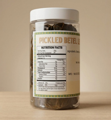 PICKLED BETEL LEAVES 700G