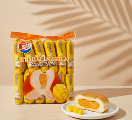 SHENGHUA MANGO FLAVOURED FILLED BREAD